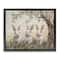 Stupell Industries Fairytale Bunnies Under Tree Floating Frame Wall Art